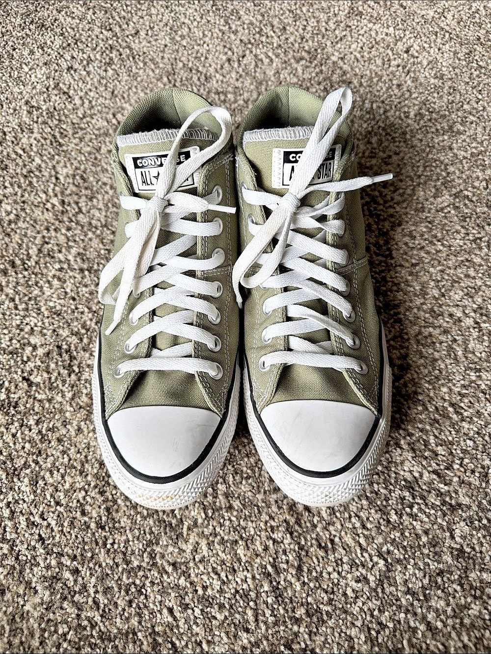 Converse Chuck Taylor All Star Madison Mid Sage Green Madison Mid Sneakers Green